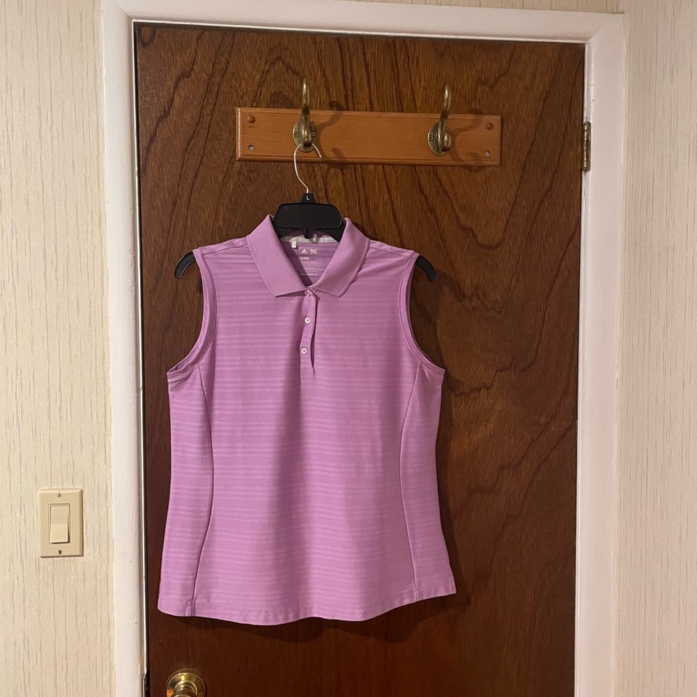 Golf Sale! Adidas Women’s Sleeveless Golf Shirt